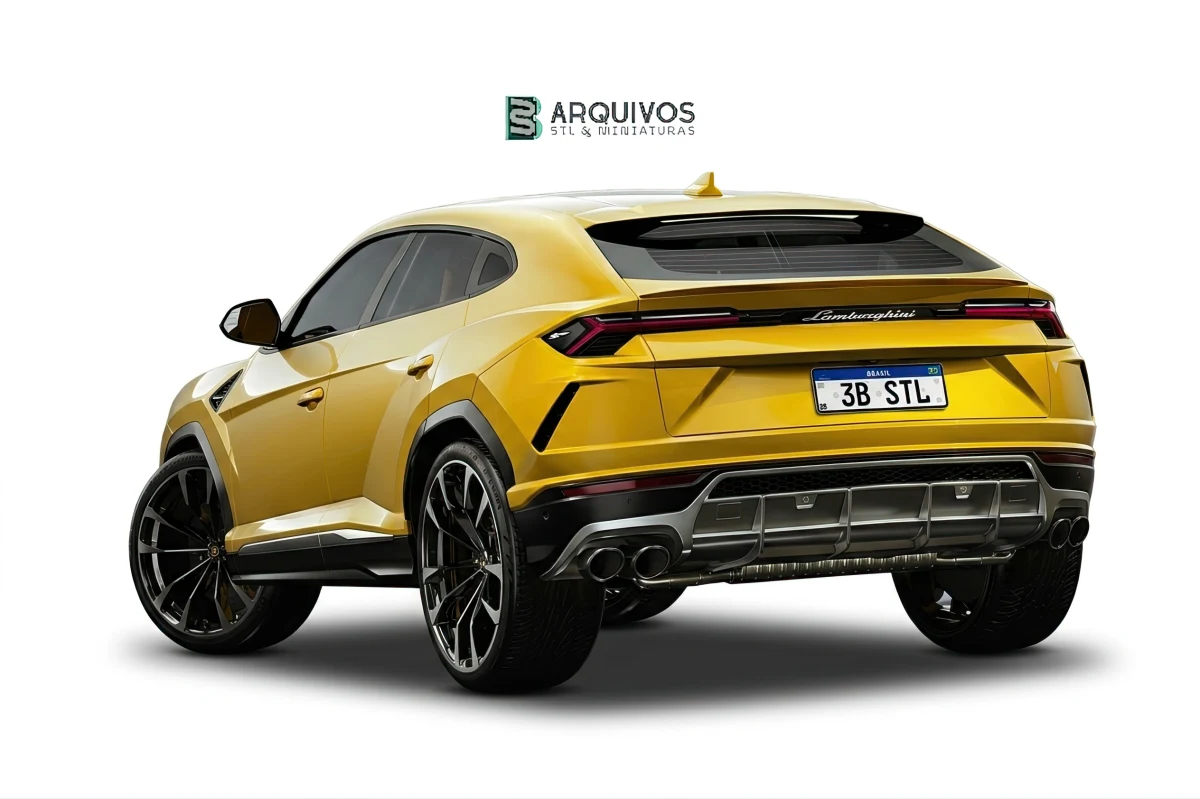 Modelo 3D STL - Lamborghini Urus 2019 — foto 7